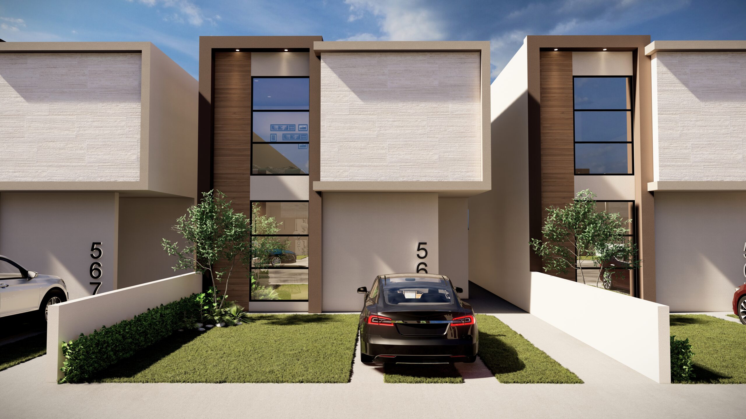 Fachada Modelo Agua